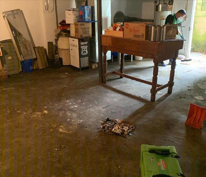 water damage and cleanup